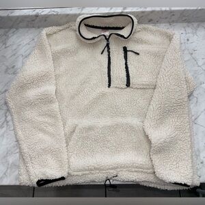 No Boundaries Women’s Teddy Soft 1/4 Zip - Size XL